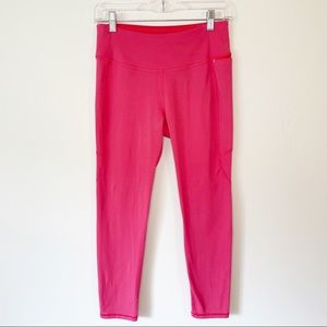 Calia Pink Cropped Active Leggings